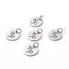 304 Stainless Steel Charms STAS-Q201-T445-10S-3