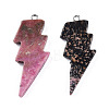 Natural Rhodonite Pendants G-N332-53-A10-1