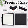 4Pcs Plywood Money Box Photo Frames ODIS-WA0001-16C-2