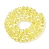 Electroplate Glass Beads Strands EGLA-A044-T8mm-A29-3