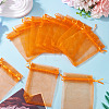 50Pcs Organza Bags Jewellery Storage Pouches Wedding Favour Party Mesh Drawstring Gift OP-TA0001-16B-5