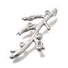 Brass Micro Pave Cubic Zirconia Pendants KK-Z125-09P-2