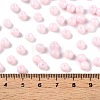 Opaque Baking Painted Glass Beads DGLA-T004-02F-4