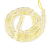 Natural Lemon Quartz(Heated) Beads Strands G-G980-52A-3