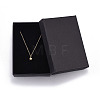 Brass Pendant Necklaces NJEW-JN02386-11