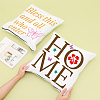 1 Set PET Hollow Out Drawing Painting Stencils DIY-MA0002-13-5