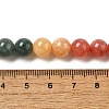 Dyed Natural Malaysia Jade Beads Strands G-G021-02B-21-4