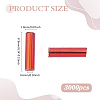 3000Pcs Glass Bugle Beads SEED-ME0001-27B-2