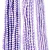 Anti-Tarnish Electroplate Glass Beads Strands EGLA-ZX010-4mm-08-2