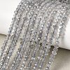Natural Gray Labradorite Beads Strands G-K376-I03-3x4mm-1