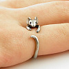 Mouse Alloy Cuff Rings WGAF3DE-01-1