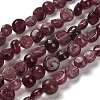 Natural Strawberry Quartz Beads Strands G-P497-01E-88-1