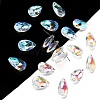Glass Pendants GLAA-22X13-28AB-1
