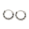 316 Surgical Stainless Steel Hoop Earrings EJEW-D096-12AS-16-1