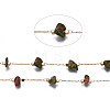 Brass Paperclip Chains CHC-N018-101-03-3