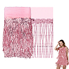 Polyester Fringe Lace Trim DIY-WH0671-008F-1