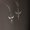 Alloy Dangle Earrings for Women WG824B9-01-2