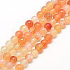 Natural Carnelian Beads Strands X-G-Q462-4mm-45-1