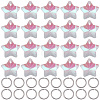50Pcs Electroplate Glass Charms GLAA-SP0001-89-1