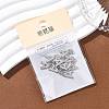 SHEGRACE Brass Micro Pave Clear Cubic Zirconia Pendants XGRQ29980-394P-A-6