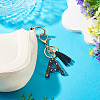 1Pc Resin Letter Keychains KEYC-TADJ0001-09A-5