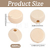300Pcs Unfinished Wood Beads WOOD-SP0002-05-2