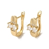 Brass Hoop Earrings EJEW-L271-13KCG-06-1
