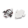Halloween Theme Alloy and Enamel Pendants X-ENAM-T021-31D-01P-2