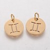 Ion Plating(IP) 304 Stainless Steel Pendants A-STAS-Q201-T445-3G-2