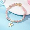 Alloy Enamel Charm Bracelets BJEW-JB14024-2
