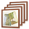 4Pcs Plywood Money Box Photo Frames ODIS-WA0001-16A-1