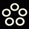 Spray Painted CCB Plastic Linking Rings CCB-Q091-010F-1