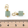 Natural Green Aventurine Pendants STAS-Z129-01G-05-3