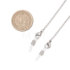 304 Stainless Steel  Eyeglasses Chains AJEW-EH00407-4