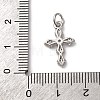 Brass Micro Pave Cubic Zirconia Pendants KK-P308-25P-3