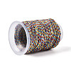22M Rainbow Color Macrame Cotton Cord OCOR-T017-07I-2