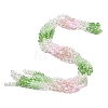Electroplate Glass Beads Strands EGLA-D300-06-6mm-02-1