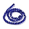 Transparent Glass Beads Strands GLAA-P003-B02-3