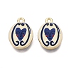 Valentine's Day Printed Alloy Pendants PALLOY-SZC0008-05N-1