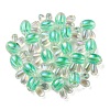 UV Plating Rainbow Iridescent Acrylic Beads X1-PACR-E001-05B-3
