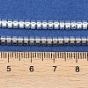 Electroplated Synthetic Non-Magnetic Hematite Beads Strands G-U003-03-4