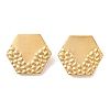 304 Stainless Steel Stud Earrings Findings EJEW-R151-01G-02-1