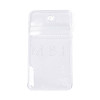 Rectangle Transparence EVA Zip Top Gift Bags OPP-T003-02C-01-1