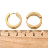 304 Stainless Steel Hoop Earrings EJEW-M079-03G-02-3