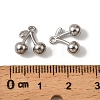 304 Stainless Steel Charms STAS-C136-01B-P-3