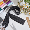 1Pc Alloy & Polyester & Resin Zipper FIND-CY0002-19-3