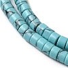 Synthetic Turquoise Beads Strands G-K368-A05-02-4