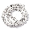 Natural Howlite Beads Strands G-T047-A03-01-3