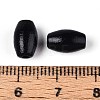 Spray Painted Schima Wood Beads WOOD-T032-29B-01-3