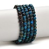 Natural Chrysocolla Beads Strands G-C289-B02-4mm-2